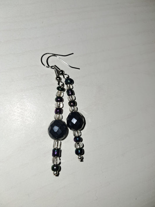 Black earring