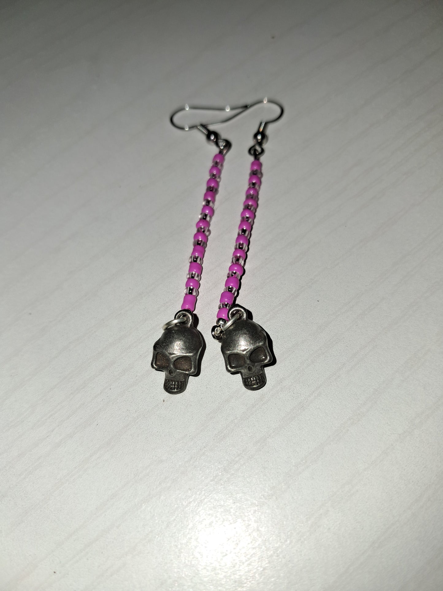 Pink skulls