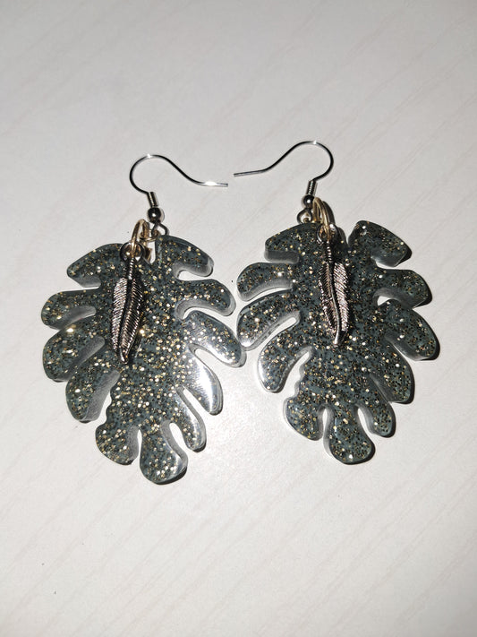 Leaf earrings